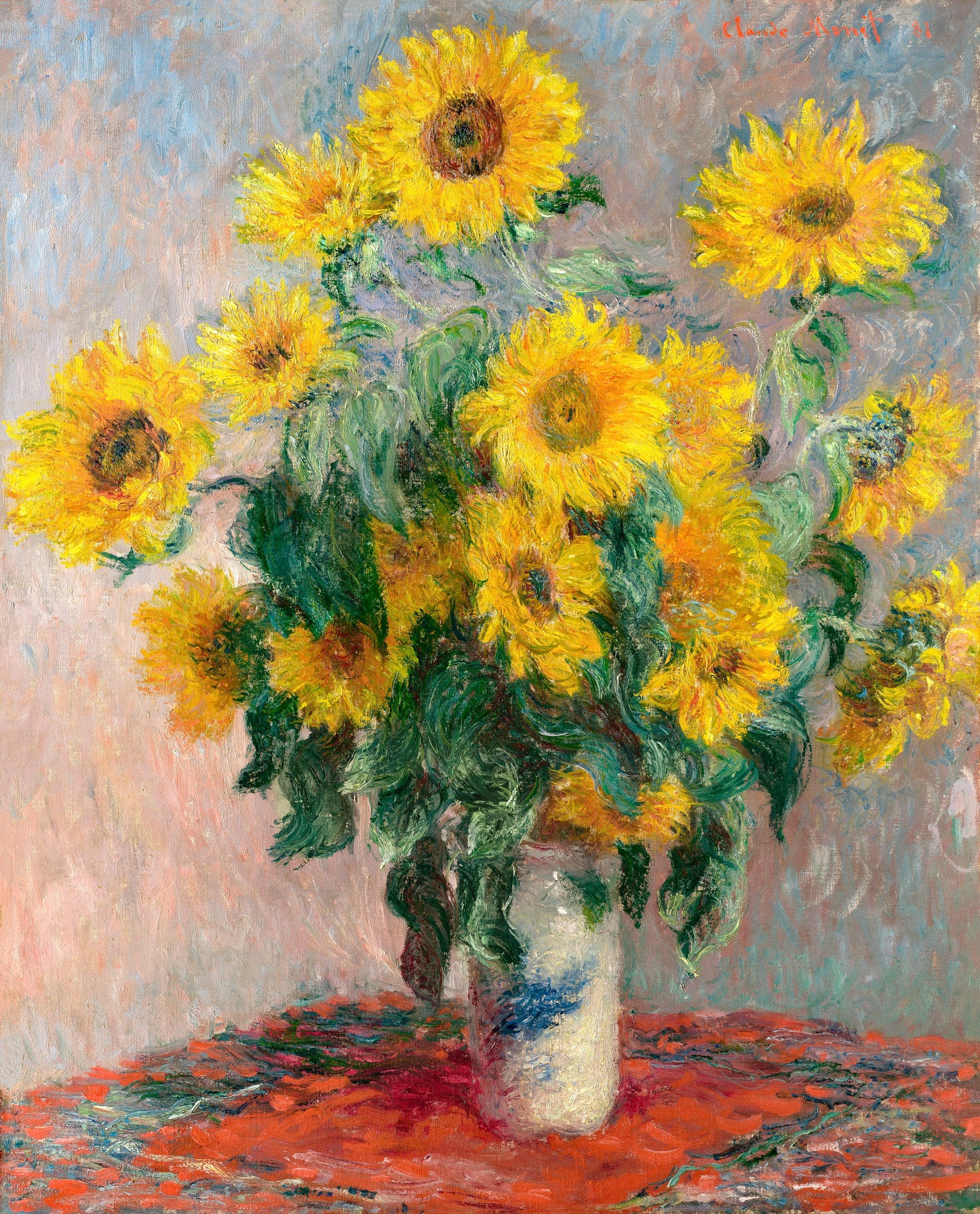 Bouqet of Sunflowers by Claude Monet