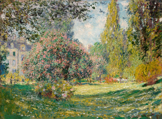 Landscape: The Parc Moneceau by Claude Monet