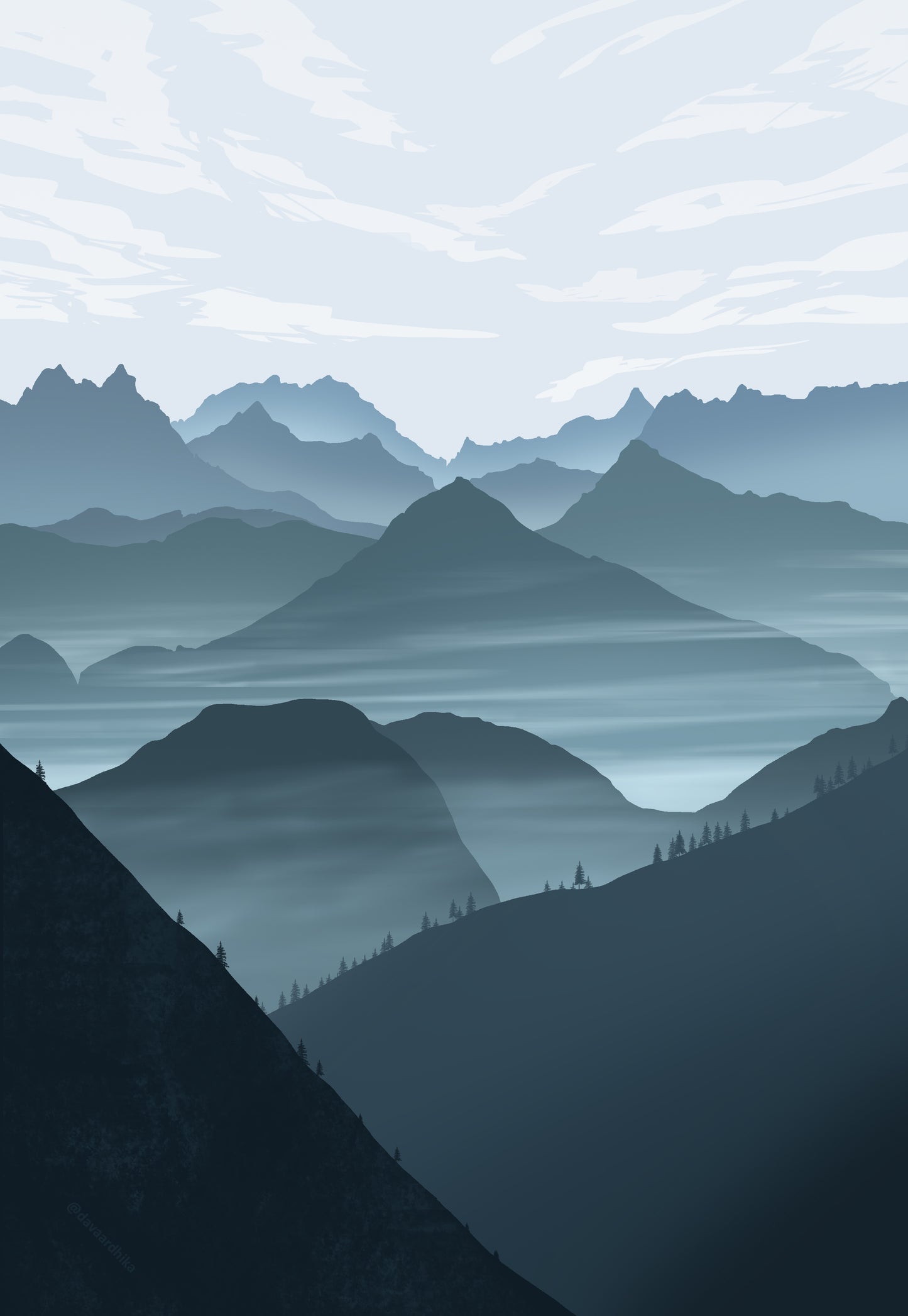 Mountains by David Ardhika