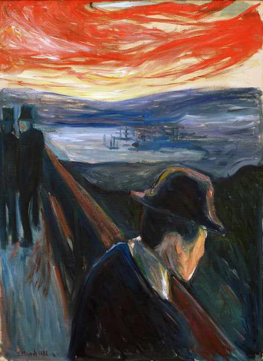 Despair by Edvard Munch