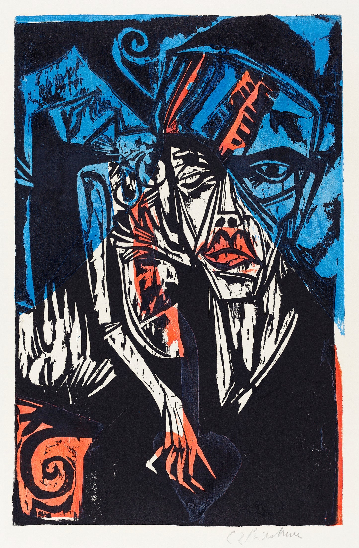 The Agonies of Love by Ernst Ludwig Kirchner