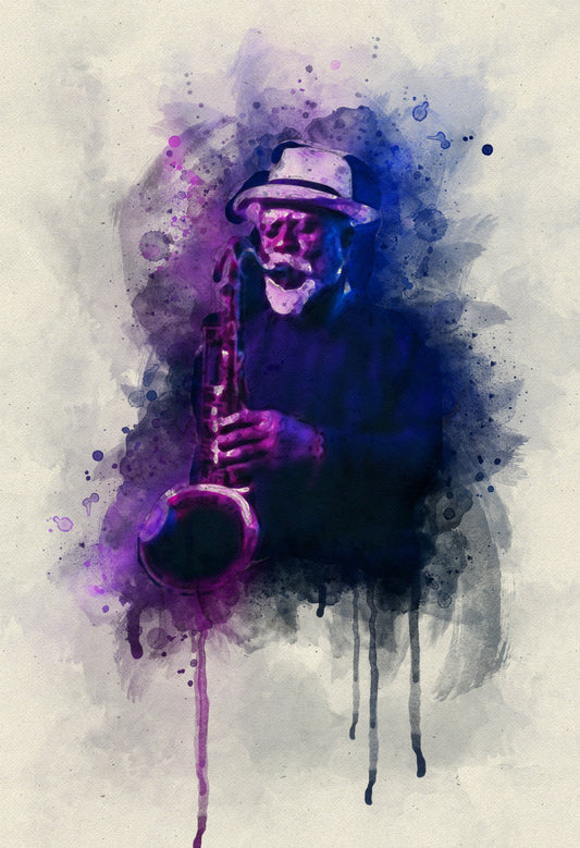 Saxophonist by Guiherme Gomes