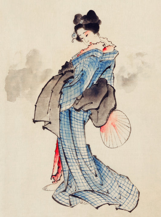 Woman by Katsushika Hokusai