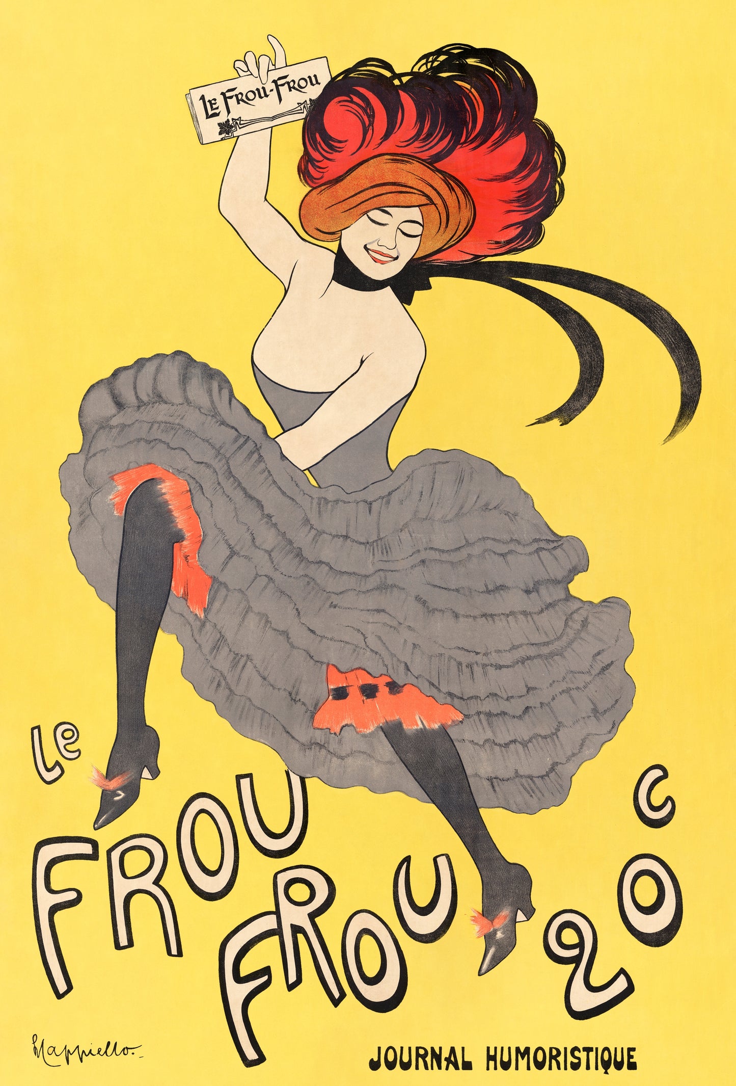 Le Frou-Frou 20' by Leonetto Cappiello