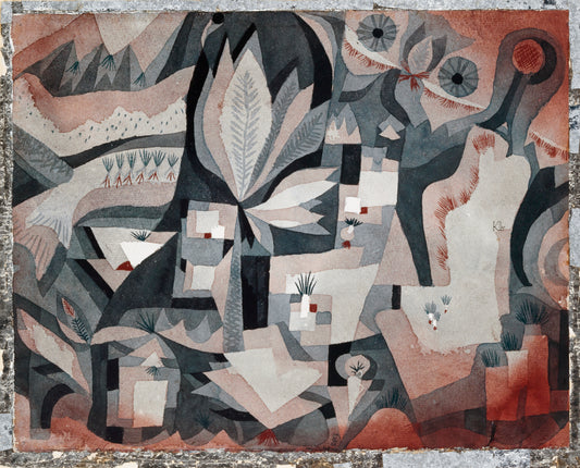 Dry Cooler Garden by Paul Klee