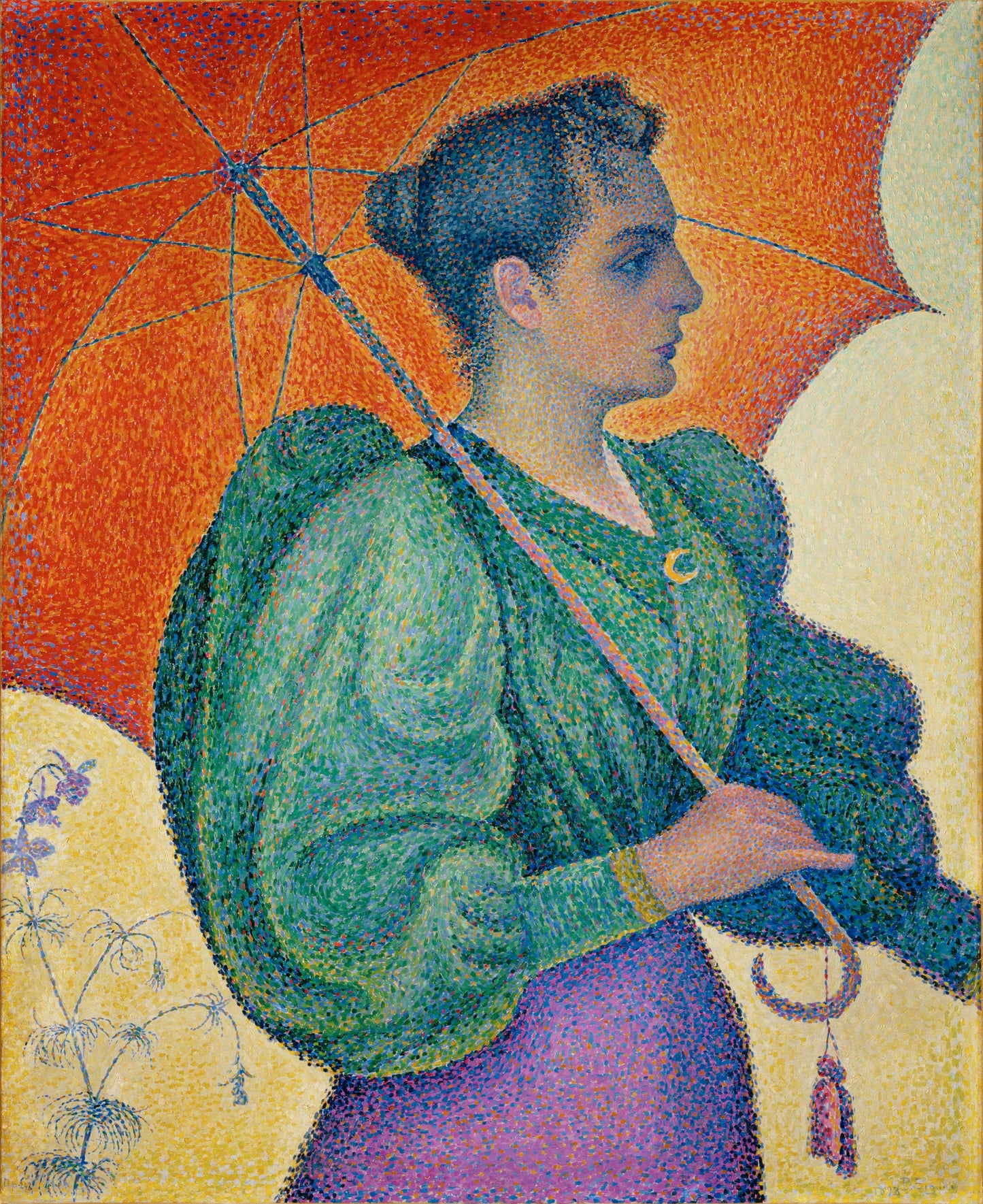 Femme a L'ombrelle by Paul Signac