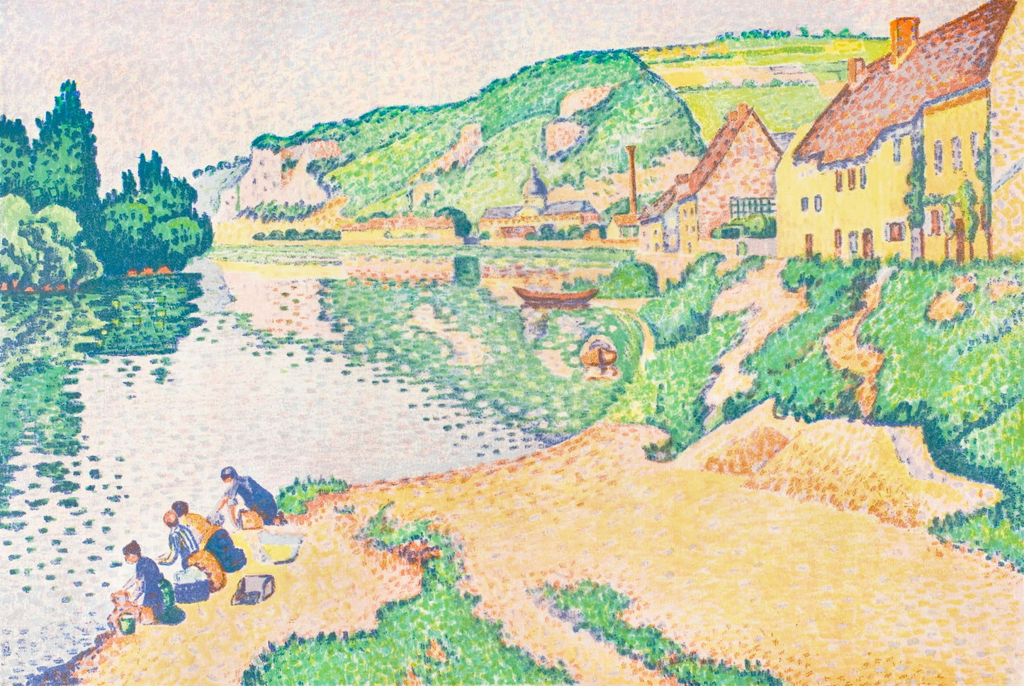 The Andelys by Paul Signac