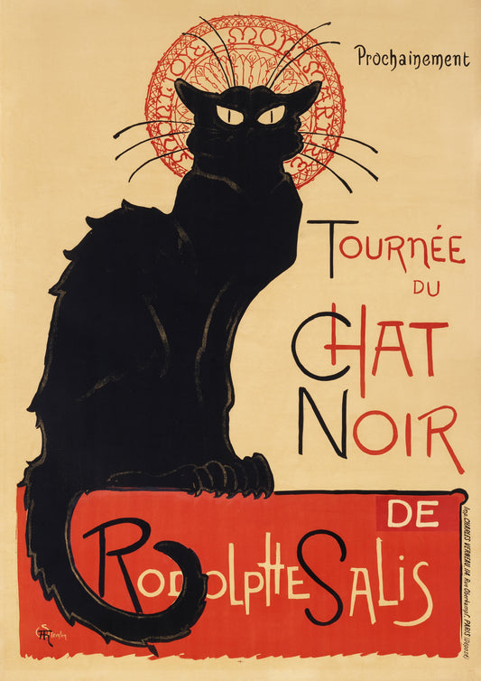 Tournee du Chat Noir by Theophile Alexandre Steinlen