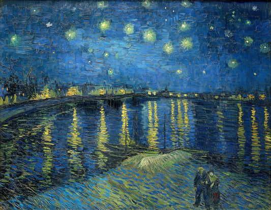 Starry Night Over the Rhone by Van Gogh