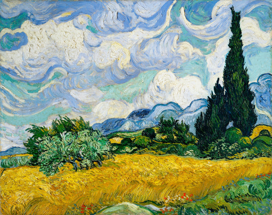 Wheat Fields by Van Gogh