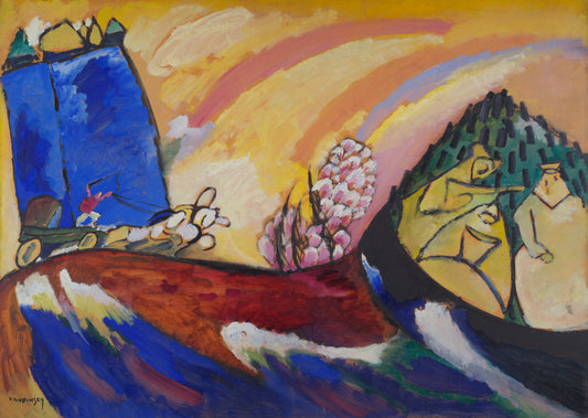 Painting with Troika by Vasily Kandinsky